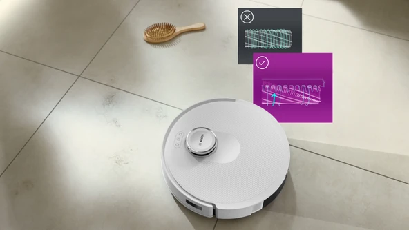Bosch Spotless Advanced BCRC2W Akıllı Robot Süpürge - Resim 3