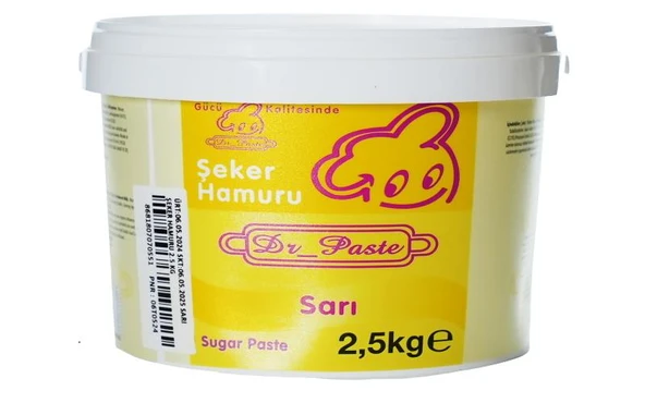 DR PASTE PASTA HAMURU SARI (2,5 KG) ürün görseli 1