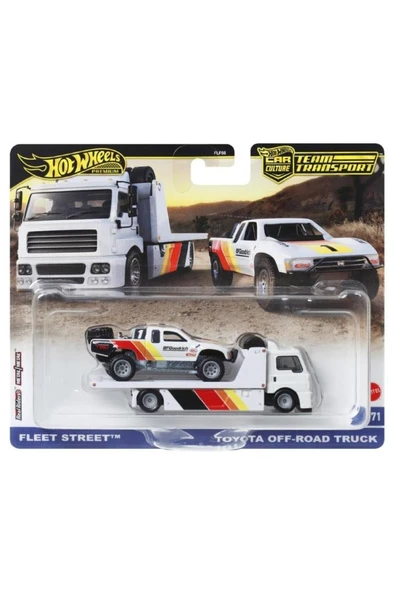Premium Team Transport HRV39 Car Culture Fleet Street & Toyota Off-Road Truck ürün görseli 1