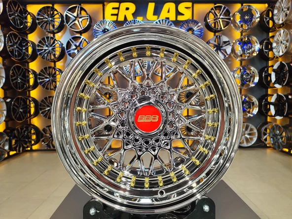 2 Adet BK-942 9*16 4*100 ET15 73.1 VACOOM CROM GOLD (ÖN) JANT (Takım) ürün görseli 1
