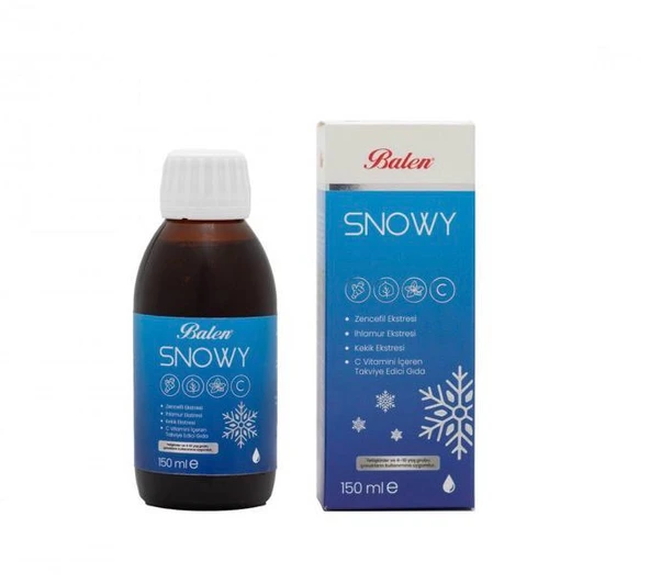 Balen Snowy Bitki Eks. Ve C Vitamini İçeren Şurup 150 Ml ürün görseli 1