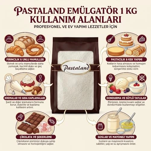 PASTALAND EMÜLGATÖR 1 KG - Resim 2