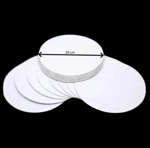 TURTA MENDİLİ  RENKLİ LÜKS 20 CM (KALIN) ürün görseli 1