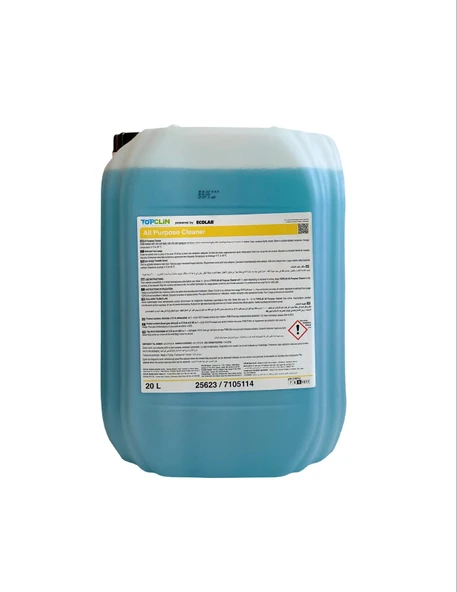 Ecolab Topclin All Purpose Cleaner Çok Amaçlı Yüzey Temizleyici 20 L ürün görseli 1