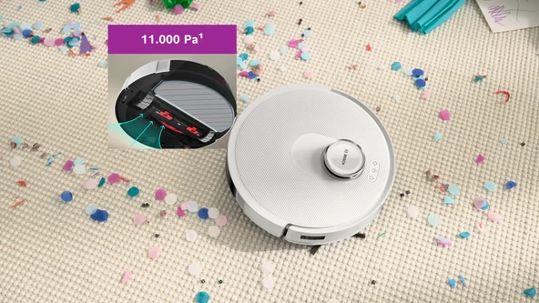 Bosch Spotless Advanced BCRC2W Akıllı Robot Süpürge - Resim 5