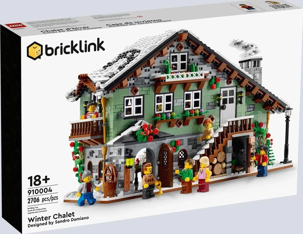 LEGO Bricklink Winter Chalet Set 910004 ürün görseli 1