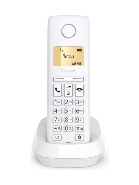 Gigaset Pure 100 Dect Telefon Beyaz ürün görseli 1