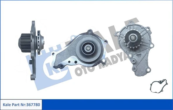 KALE DEVİRDAİM P207-P308-P3008-P5008-P307-P407-PARTNER-BERLINGO-C2-C3-C4 DV6(1,6 HDI) FUCUS 1,6TDCI C3 II ürün görseli 1