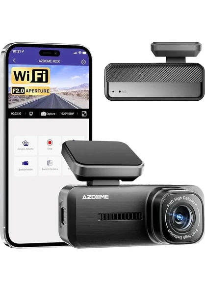 Azdome M200 Full Hd Araç Kamerası - Resim 5