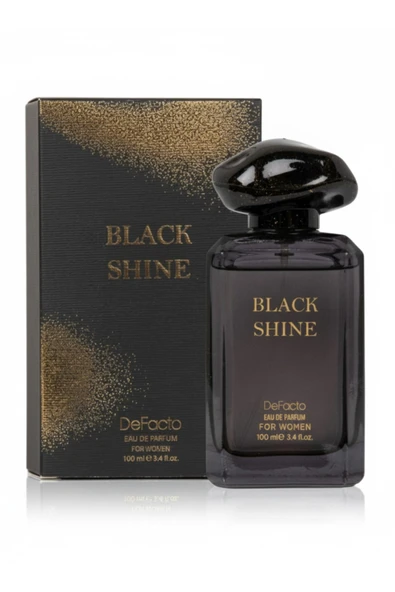 DEFACTO BLACK SHİNE KADIN PARFÜM 100 ML | YOĞUN, ÇEKİCİ VE KALICI KADIN KOKUSU ürün görseli 1