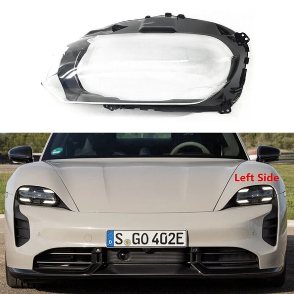 Porsche Taycan Sol Far Camı Ce Belgeli 2020-2024 ürün görseli 1