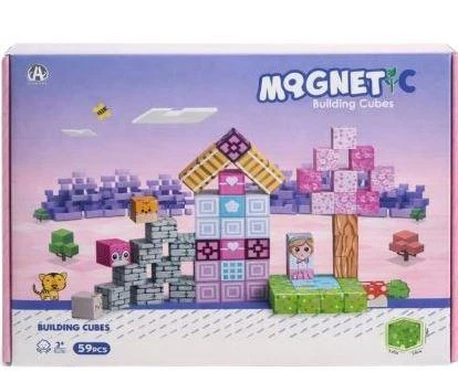 Mini Magnetic Puzzle  Kutulu 59 Parça Manyetik Oyun Seti Ce Belgeli ürün görseli 1