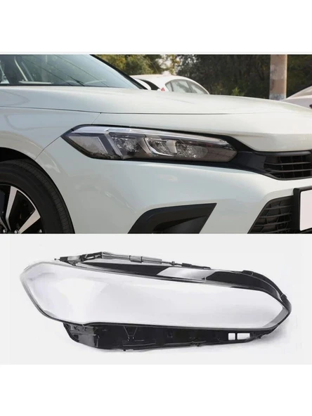 Honda Civic Sağ Far Camı Ce Belgeli 2021-2024 ürün görseli 1