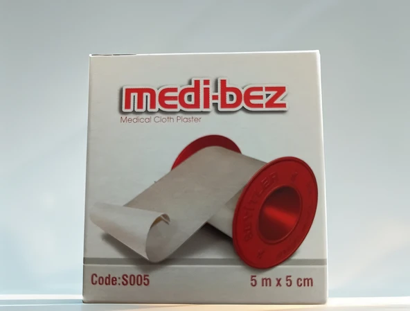 Profesyonel Cerrahi Bez Bant - 5 cm x 5 m - Suya ve Tere Dayanıklı ürün görseli 1