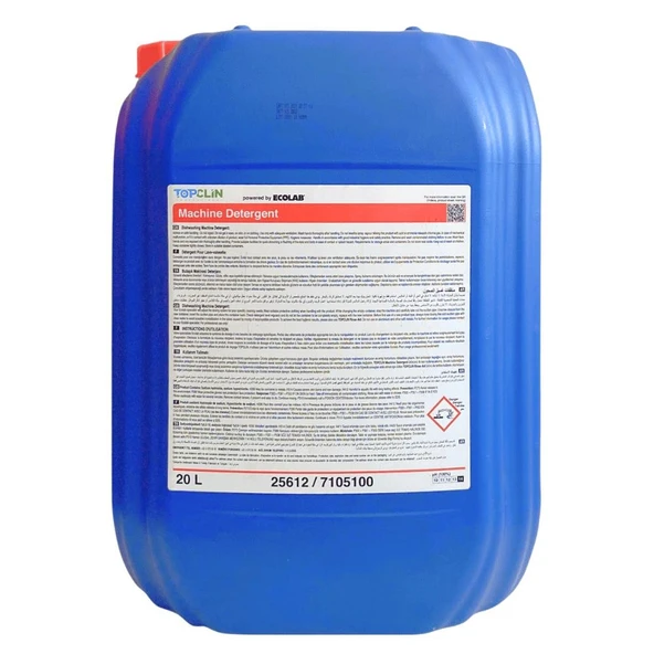 Ecolab Topclin Dishmachine Deterjan Bulaşık Makine Deterjanı 20 L ürün görseli 1