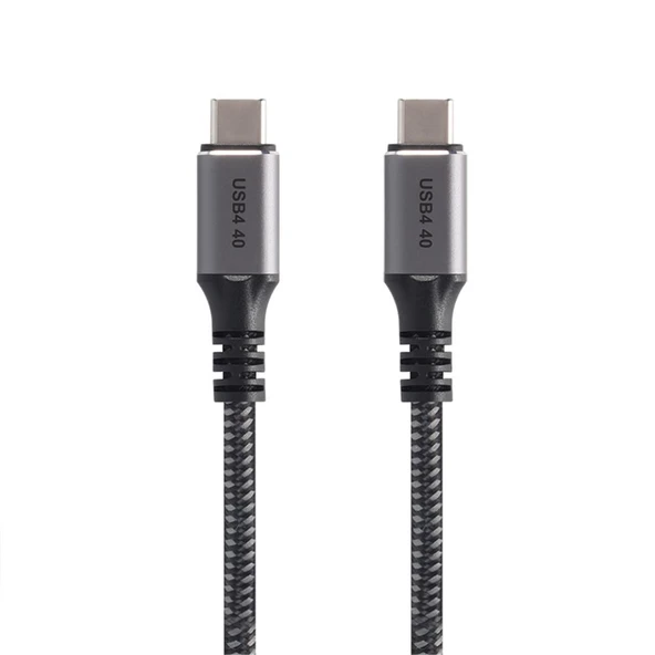 Vcom Cu520M-2.0 Type-C To Type-C 2M 20Gbps Usb4 5A Şarj Kablosu ürün görseli 1