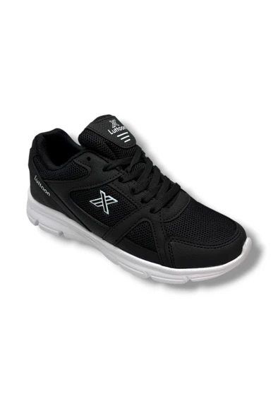 Luttoon 251-26 Anorak Deri Anatomik Sneaker Siyah Beyaz 36-39 ürün görseli 1