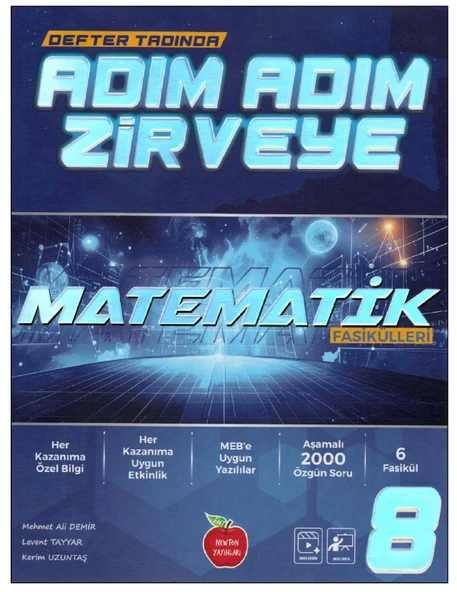 Newton 8.Sınıf Adım Adım Zirveye Matematik Fasikülleri ürün görseli 1