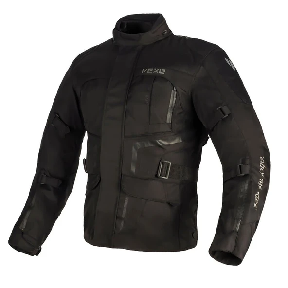 Vexo Adventure H20 4 Mevsim Motosiklet Montu Siyah ürün görseli 1
