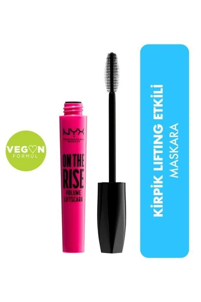 On The Rise Volume Liftscara Black - Hacim Veren Siyah Maskara ürün görseli 1