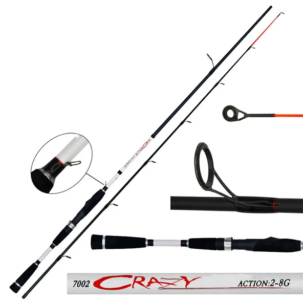 Wily Crazy 210 cm Lrf Kamışı 2-8 gr ürün görseli 1
