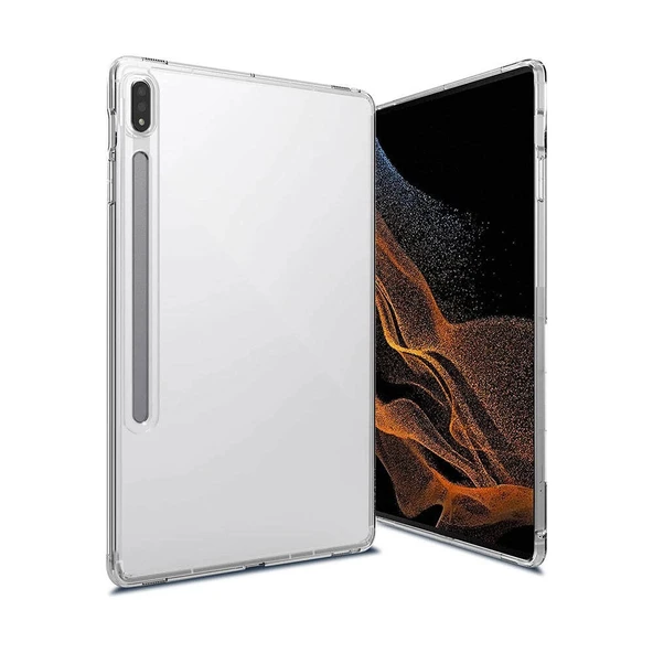 Galaxy Tab S8 Kılıf Zore Tablet Süper Silikon Kapak ürün görseli 1