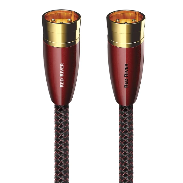 Audioquest Red River XLR Kablo 1mt ürün görseli 1