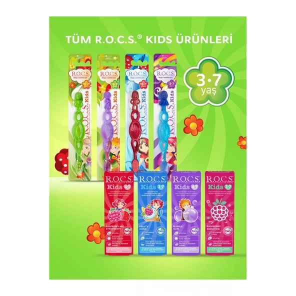 R.o.c.s. Kids Ekstra Soft Diş Fırçası 3-7 Yaş ürün görseli 1