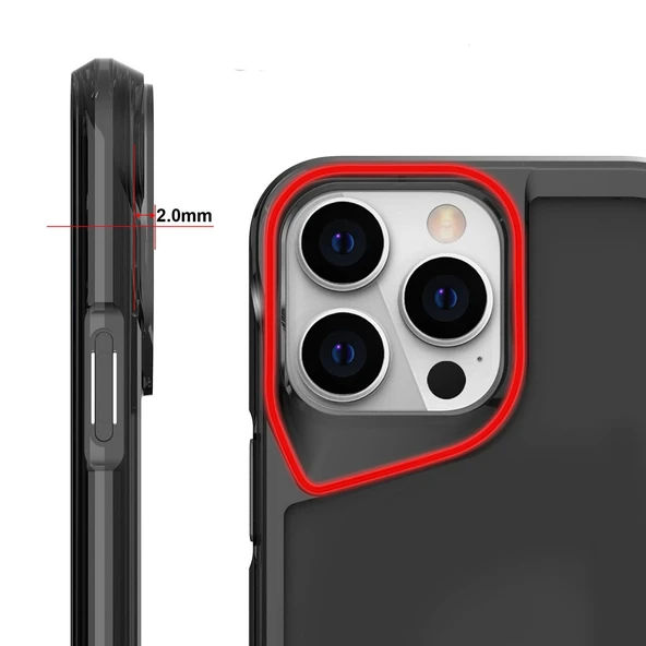 Apple iPhone 15 Pro Kılıf Zore T-Max Kapak - Resim 2