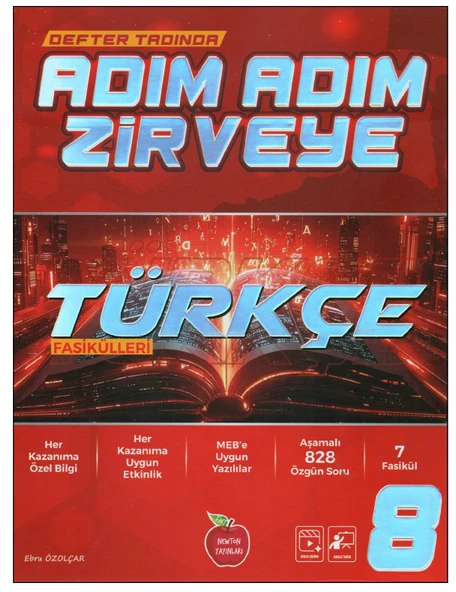 Newton 8.Sınıf Adım Adım Zirveye Türkçe Fasikülleri ürün görseli 1
