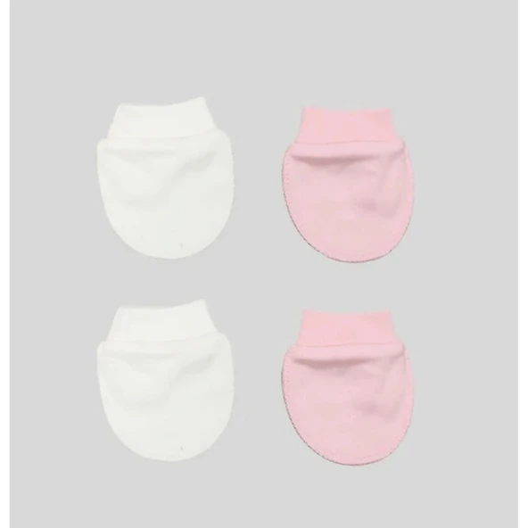 Bistyle 2li Penye Eldiven Basıc 90108 Pembe - Resim 2