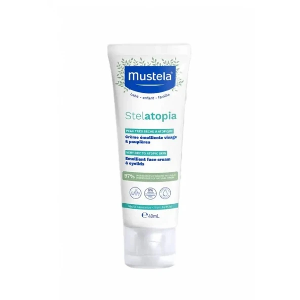 Mustela Stelatopia Emollient Face Cream Yüz Kremi 40 Ml ürün görseli 1