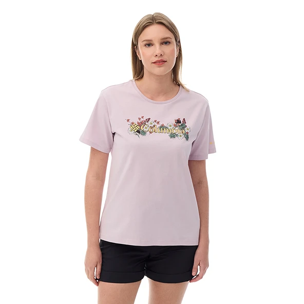 Columbia CSC North Cascade Kadın Kısa Kollu T-shirt Lacivert CS0366 ürün görseli 1
