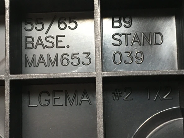 Lg OLED55B8PLA Tv Ayağı, Mam653039 - Resim 2
