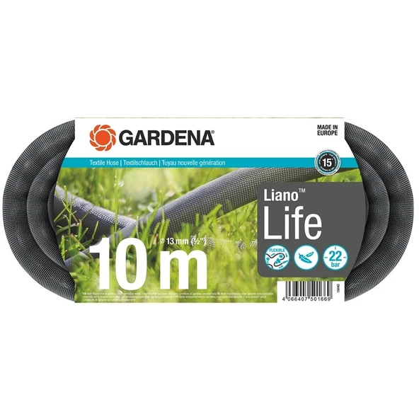 Gardena 18440-20 Liano Life Tekstil Hortum 10m ürün görseli 1