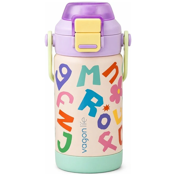 VGN-1104 360 ml Çelik Termos Lila ürün görseli 1