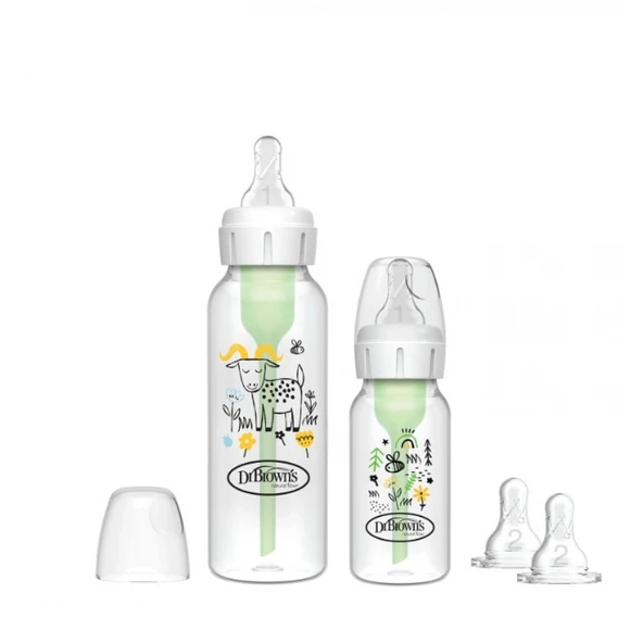 Dr.brown's Options Pp Dar Ağız 2'li Biberon Seti 120 & 250 Ml ürün görseli 1
