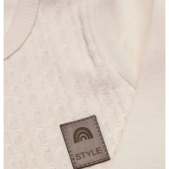 Bistyle Gentleman Tulum 15146 Ekru - Resim 3