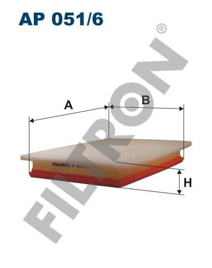 FILTRON HAVA FILTRESI OPEL ASTRA H 1.616V - 1.7CDTİ 07--> ZAFİRA B 1.6 09--> 1.7CDTİ ürün görseli 1