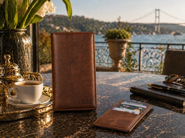 Legend Leather Diga 3022 Hakiki Deri Telefon Bölmeli Kartlık Cüzdan ürün görseli 1