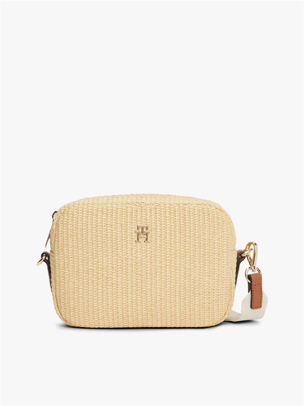 Tommy Hilfiger   POPETTE CAMERA BAG R Kadın Bej Çanta - AW0AW18525 ürün görseli 1