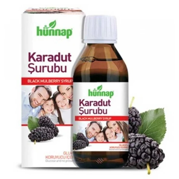 Hünnap Karadut Şurubu 50 Ml ürün görseli 1