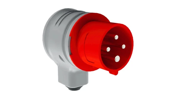 Bemis BC1-1504-2130 4x16A 90° Eğik Döner Fiş IP44 ürün görseli 1