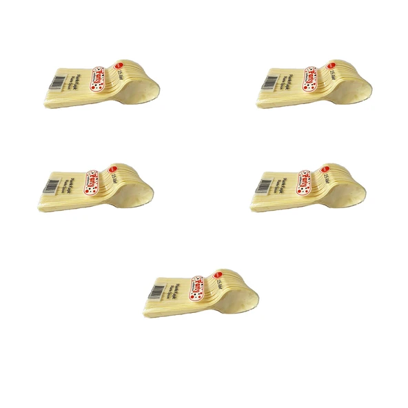 Plastik Krem Renk Kaşık - Parti Davet Piknik Çorba Yemek Kaşığı - 18 Cm. - 25 Adetlik 5 Paket ürün görseli 1
