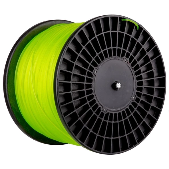 TRİMMER LİNE Motorlu Tırpan Ot Biçme Misinası 4mm 620 Metre Yuvarlak Misina ürün görseli 1