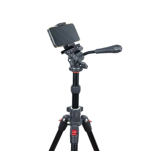 Digipod E-2241TP + VH-02W Video Tripod Kiti - Resim 7