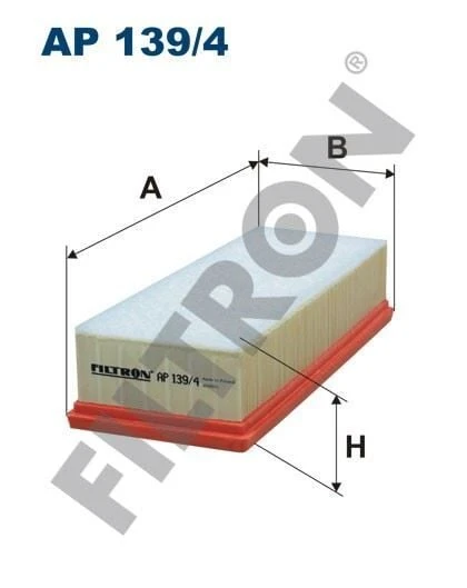 FILTRON HAVA FILTRESI AUDI A4(BK,8B) 1.8-2.0 TFSİ 2007- A5 2008- Q5 2.0 TFSİ 2012- ürün görseli 1