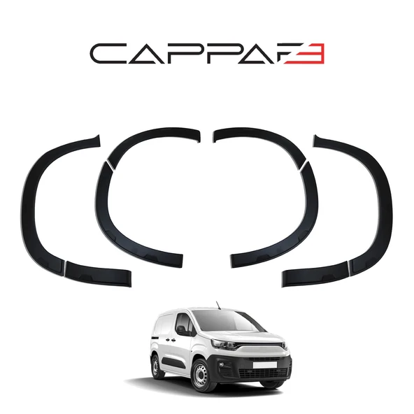 TOYOTA PROACE CİTY MAKYAJLI KASA İÇİN UYUMLU ARACA ÖZEL ÇAMURLUK KAPLAMA DODİK 8 PARÇA 2026 2027 202 ürün görseli 1