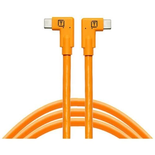Tether Tools TetherPro USB-C to USB-C İki Dik Açılı 4.6m Bağlantı Kablosu ürün görseli 1