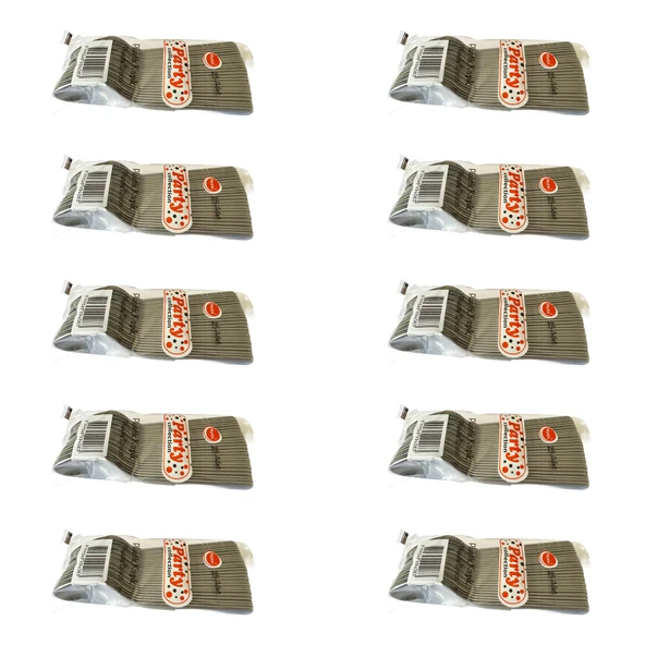 Plastik Gümüş Gri Renk Kaşık - Parti Davet Piknik Çorba Yemek Kaşığı - 18 Cm. - 25 Adetlik 10 Paket ürün görseli 1